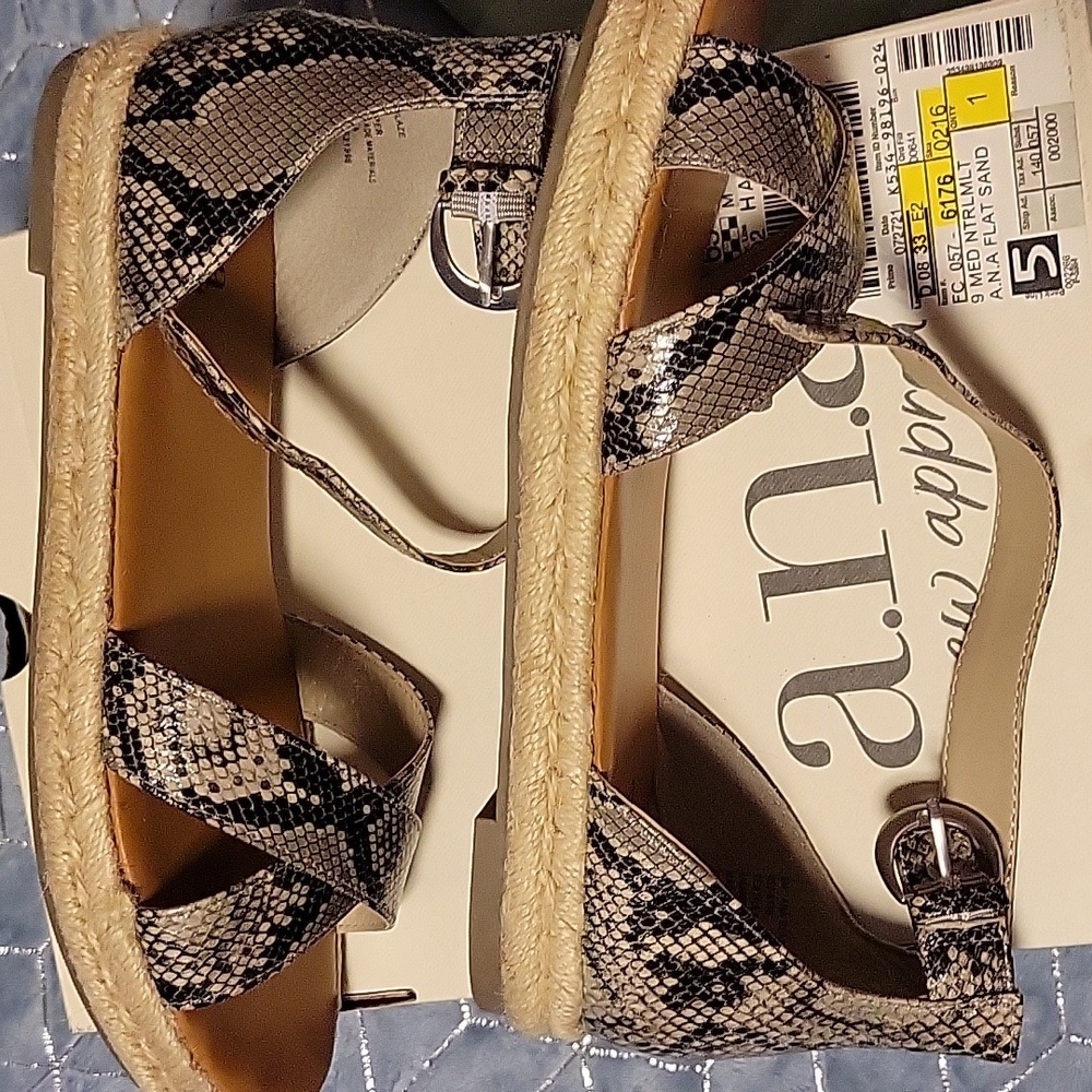 Snake Skin Sandals - Picture 7 of 11
